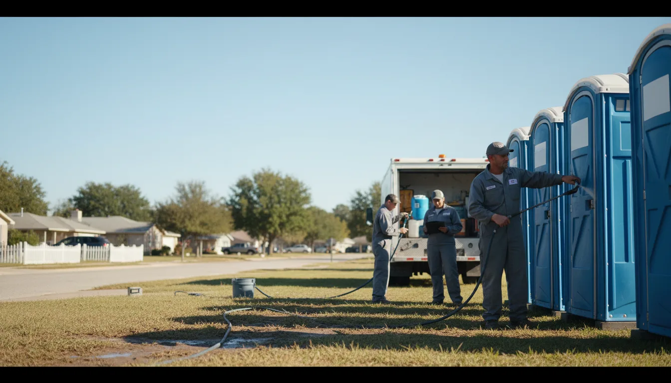 Long-Term Portable Toilet Rental in Haynesville, LA near me